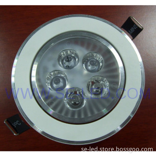 Dimmable Aluminium Warm White 7*1W EMPOTRABLES LED